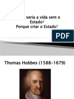 Teorias do Estado de Hobbes, Locke e Rousseau