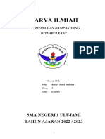 Karya Ilmiah: Sma Negeri 1 Ulujami TAHUN AJARAN 2022 / 2023