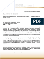 Solicitud de Prórroga Por Intermitencias en L