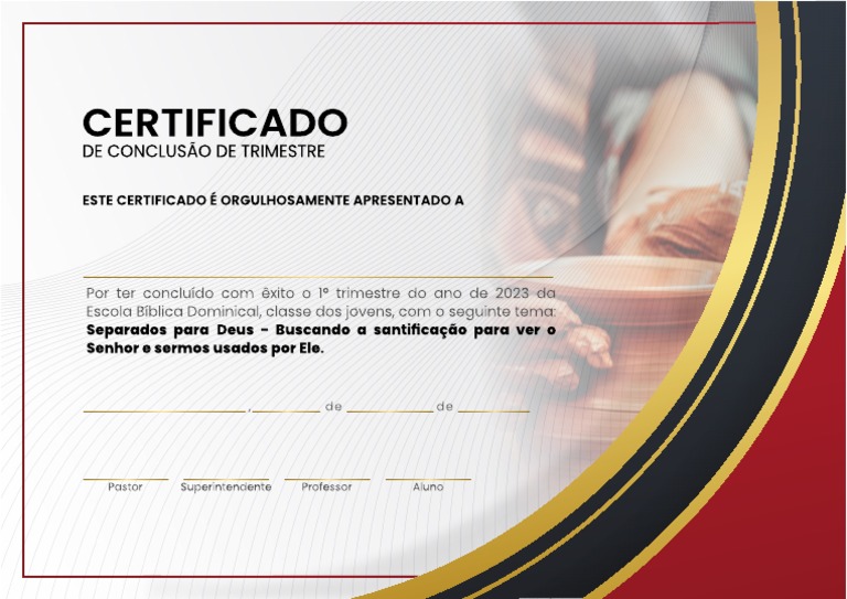 certificado de conclusão do 1º trimestre 2023 | PDF