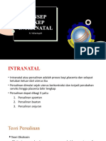 Konsep Askep Intranatal: N. Yulianingsih