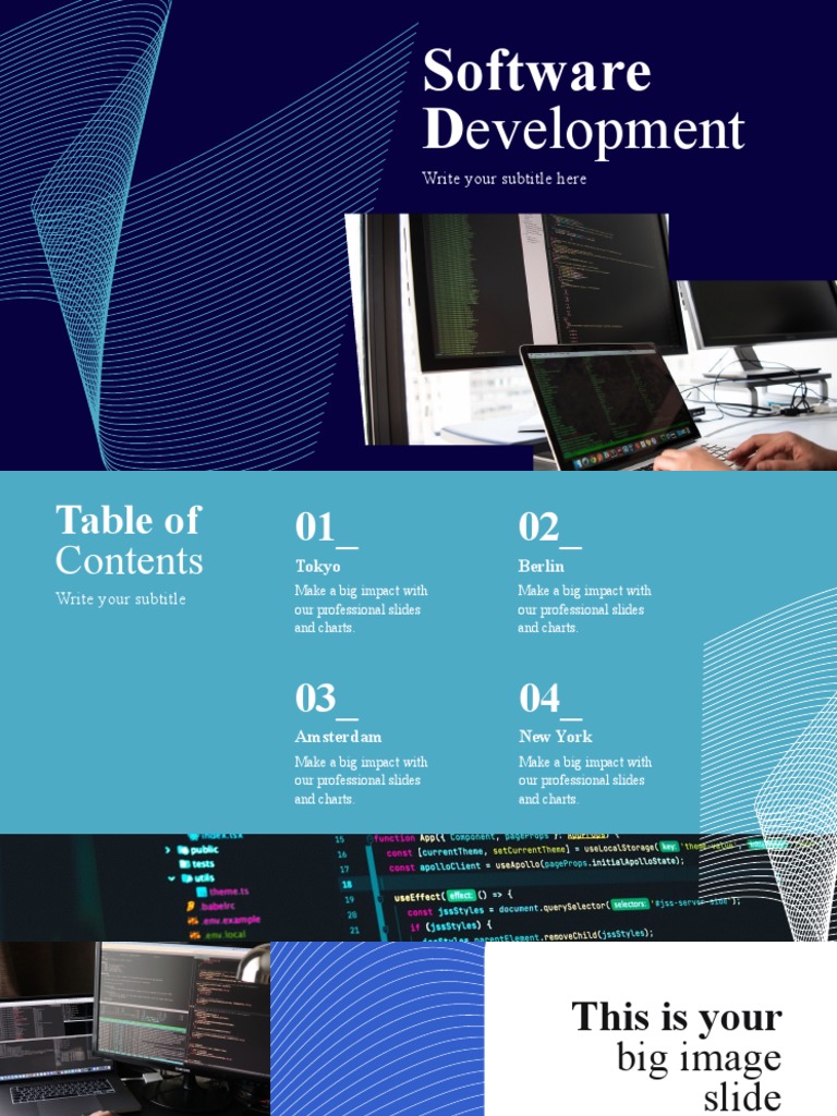 Creative+Programming+Presentation+Blue+variant | PDF | Infographics | Chart