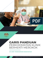 Garis Panduan Perkhidmatan Klinik Berhenti Merokok - 2022