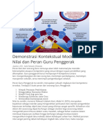 1.2.a.7 Demontrasi Kontekstual Nilai Dan Peran Guru Penggerak