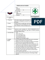 Pemulangan Pasien: No. Dokumen: No. Revisi: 01 Tgl. Terbit: Tgl. Mulaiberlaku: Halaman: 1/2