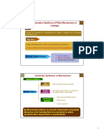 Kinematic Synthesis of Plane Mechanisms