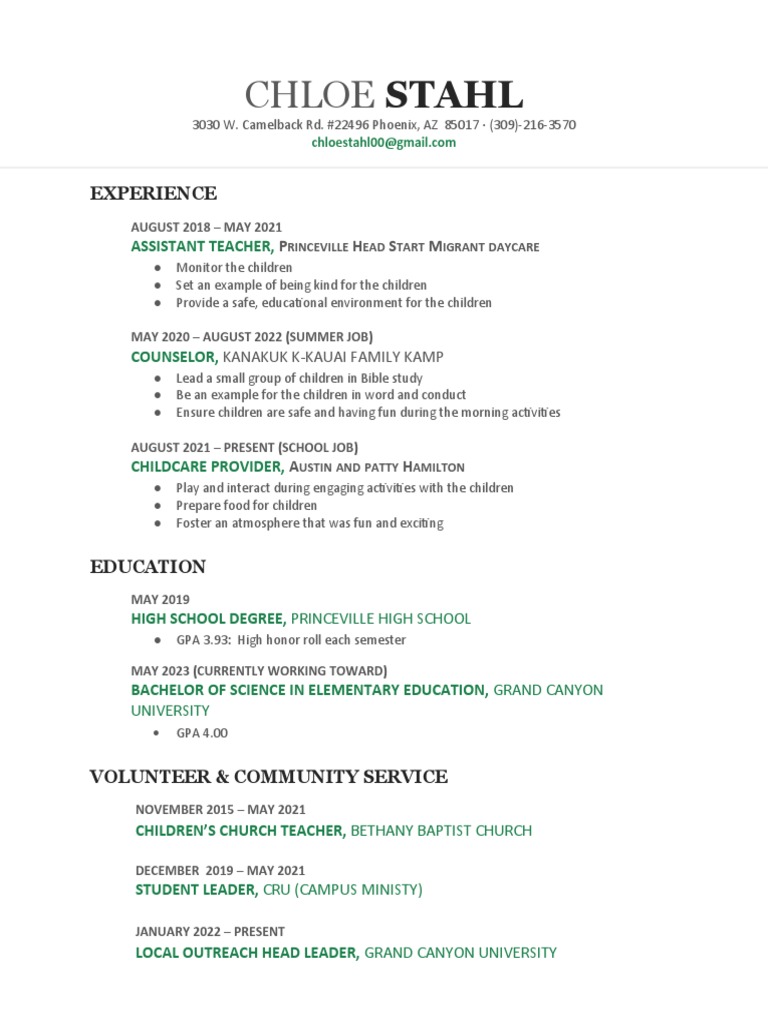Watermark resume pdf