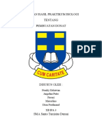 Laporan Hasil Praktikum Biologi Tentang Pembuatan Donat
