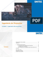 Unidad 1. Ingeniería de Proyectos