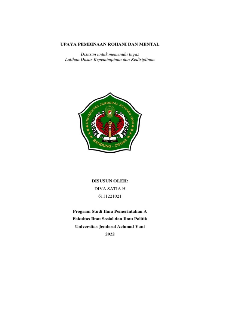Taskap 1 Diva | PDF | Pengembangan Diri | Kesehatan Holistik
