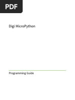 Digi Micropython: Programming Guide