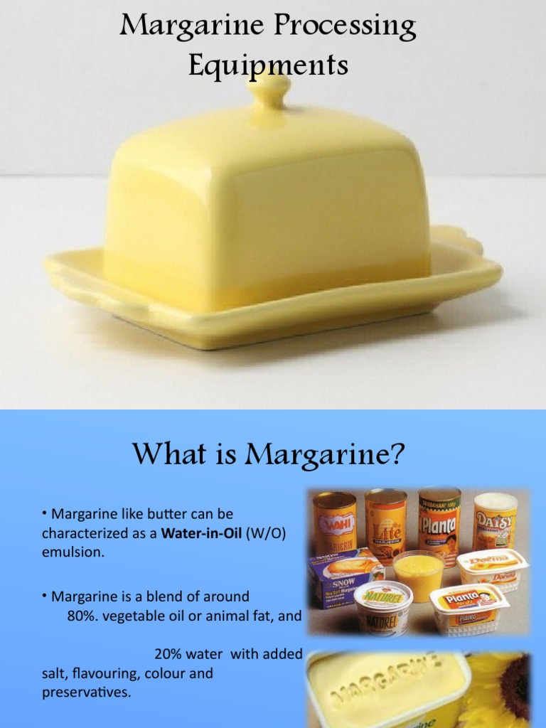 Margarine | PDF | Emulsion | Margarine