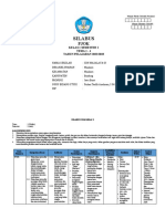 Silabus PJOK Kelas 1 Semester 1