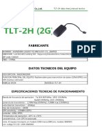 LEGEVO - TLT-2H - TK101 GPS Tracker - Data Sheet - Manual Tecnico Osinerming