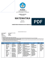 Silabus Matematika Kelas 5 Sem 1