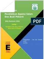 Pendidikan Agama Islam Dan Budi Pekerti: Modul Ajar