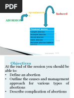 Table Classification of Abortion - MSD Manual Professional Edition | PDF