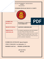 Proyecto Interdisciplinar Tronco Común