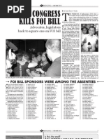 14th Congress Kills FOI Bill