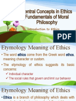 Introduction to Ethics: Key Concepts