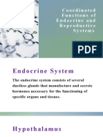Coordinated Functions of Endocrine and Reproductive Systems