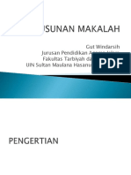 Gut Windarsih Jurusan Pendidikan Agama Islam Fakultas Tarbiyah Dan Keguruan UIN Sultan Maulana Hasanuddin Banten