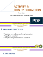 Activity 4 - Purification by Extraction Post Lab