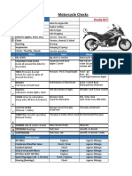 NC750 - Service Onesheet