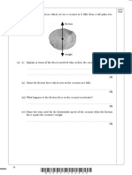 The Diagram Shows The Forces Which Act On A Coconut As It Falls From A Tall Palm Tree