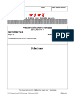 Solutions: Mathematics 4048/02