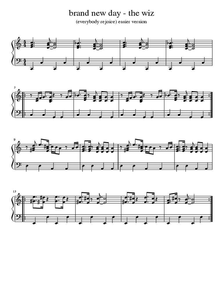 Brand New Day The Wiz PDF