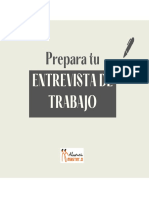 Prepara Tu: Entrevista de Trabajo