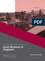 Practitioners Guide For Asset Recovery in Singapore 13 September 2016