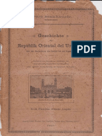 Geschichte Der Republik Oriental Del Uruguay 1907