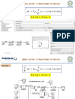 Simulation of Dynamic Systems