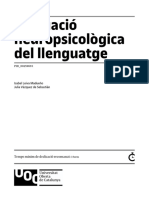 Avaluació Neuropsicològica Del Llenguatge: Isabel Leiva Madueño Julia Vázquez de Sebastián