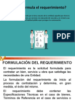 Requerimientos Formulacion