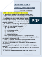Icse Class X Chemical Bonding