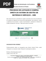 Consulta do Código CATMAT no Comprasnet | PDF