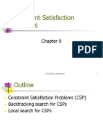 Constraint Satisfaction Problems