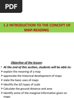 1.2 Introduction To The Concept of Map-Reading