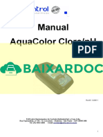 Manual AquaColor Cloro/pH