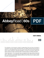 Abbey Road 60s Drums Manual