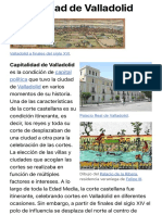 Capitalidad de Valladolid