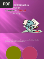Download Relationships Between Critical Thinking  Creative Thinking by aymanelnajjar8916 SN6370532 doc pdf