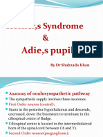 Horner, S Syndrome &