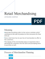 Retail Marchandising