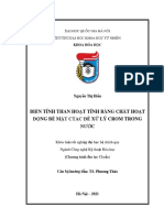 Biến Tính Than Hoạt Tính Bằng Chất Hoạt Động Bề Mặt Ctac Để Xử Lý Crom Trong Nước