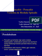 Penyakit - Penyakit Vertebra & Medula Spinalis