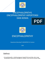 Encephalopathy, Encephalopathy Hipertensi Dan Koma